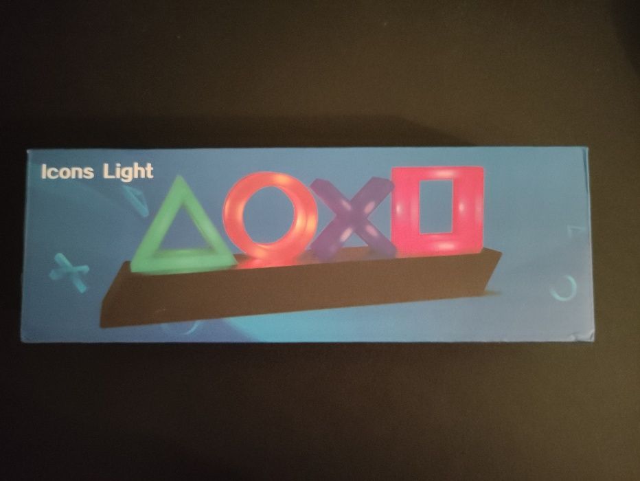 Светильник лампа PlayStation Icons Light. Новый