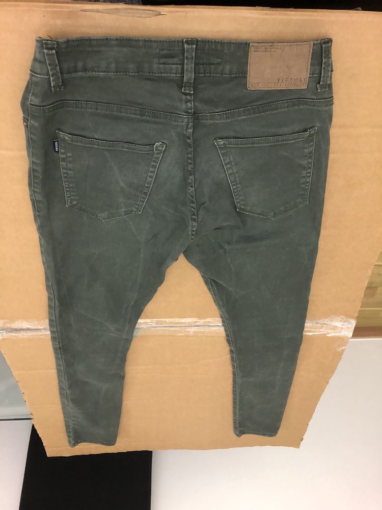 Calça tiffosi 36 verde seco