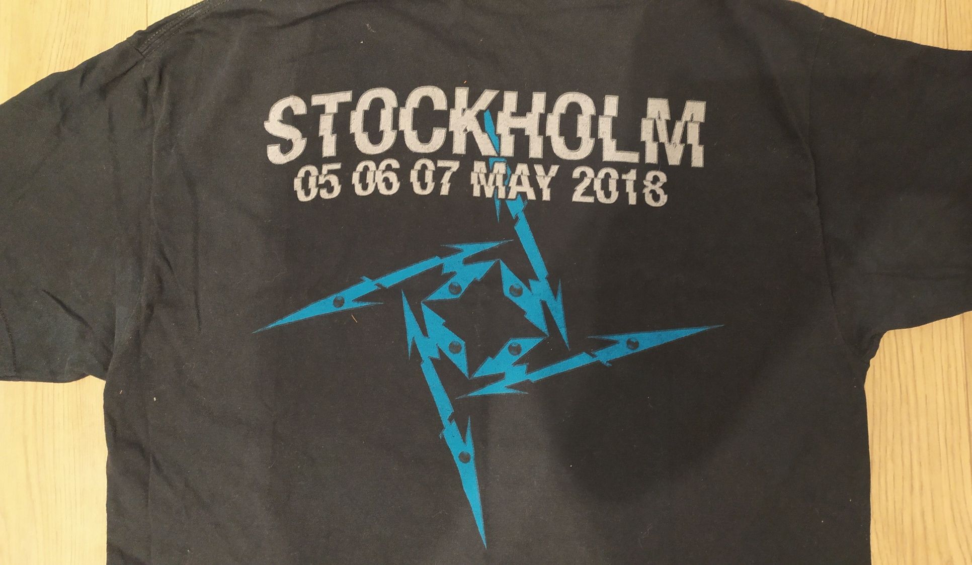 Koszulka, Metallica, t-shirt, koncert Szwecja, metal,