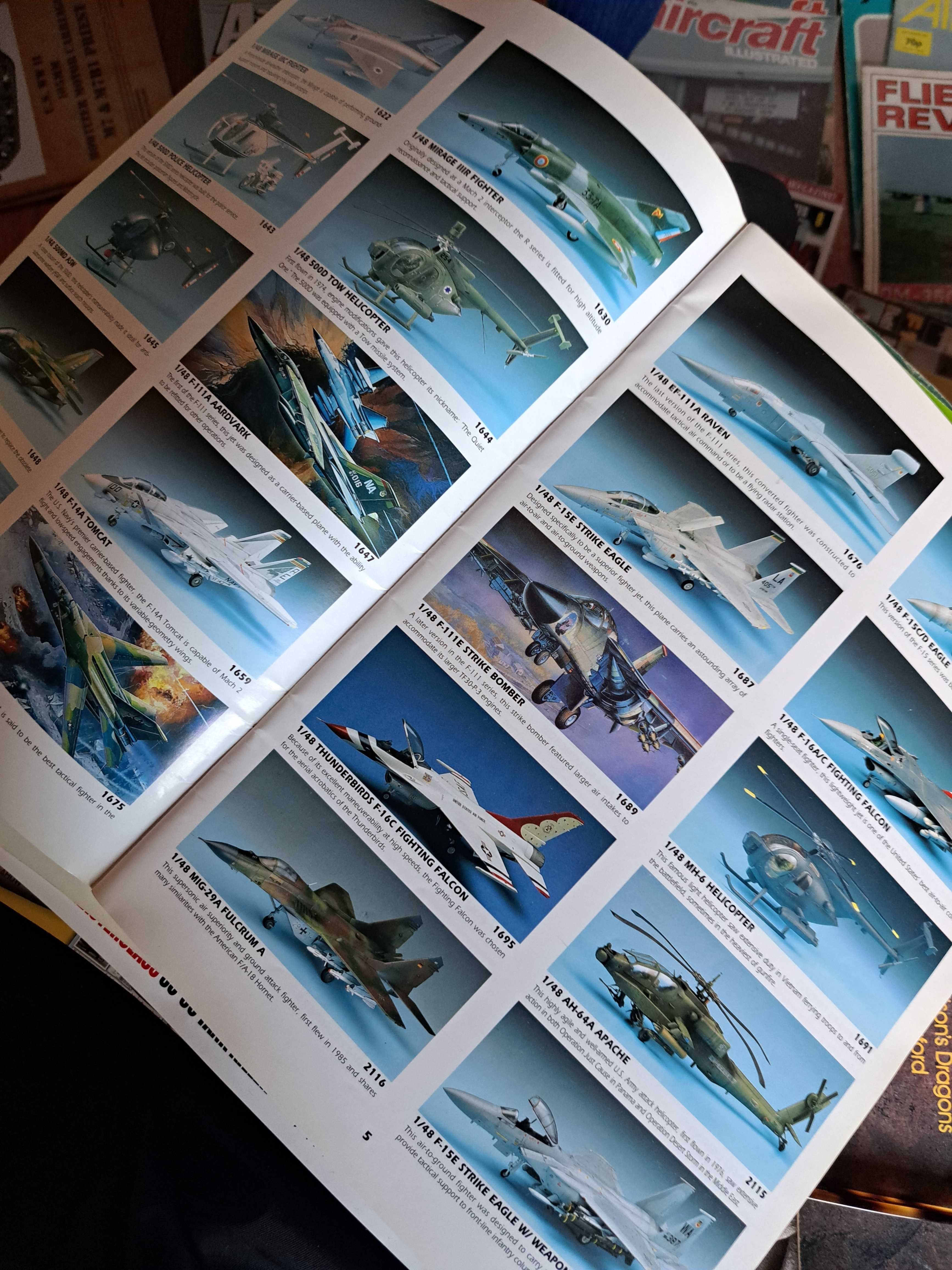 Katalog ACADEMY 2001-02 modelarstwo Model Kits