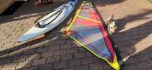 Deska windsurfing mistral Żagiel bom