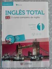Livro Curso "Inglês Total" 1º Volume