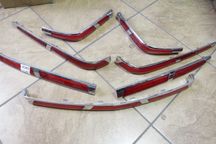 4340 Listwy na kufer komplet Listwa kufra Honda Goldwing GL 1800