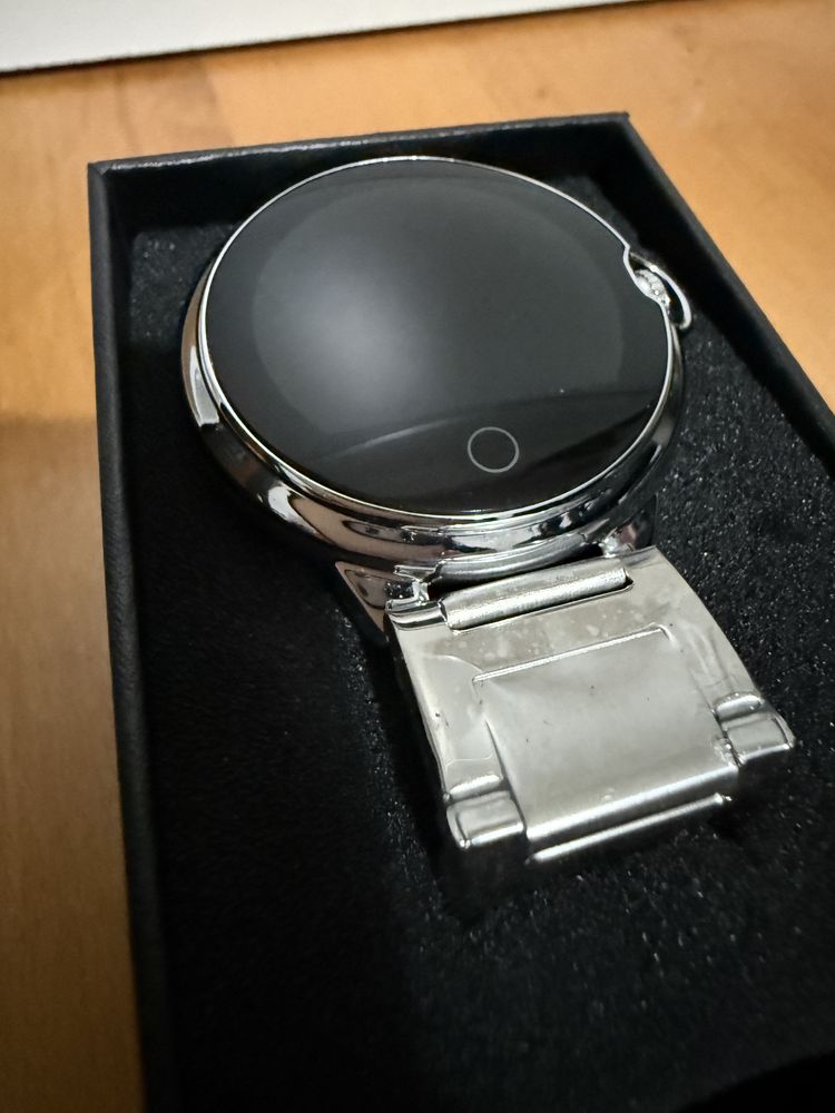 Smartwatch Garett Karen srebrny (stalowy) nówka