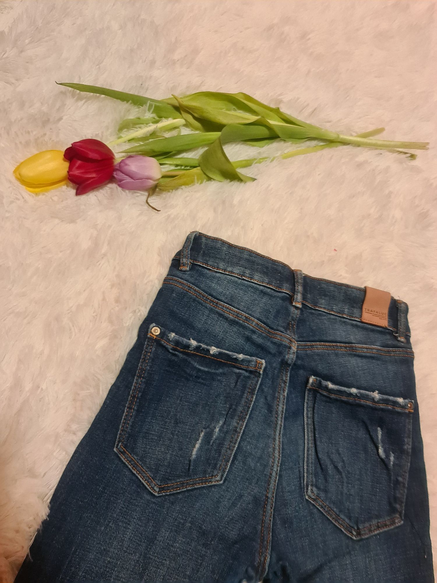 Zara * spodnie * rurki * jeansowe XS