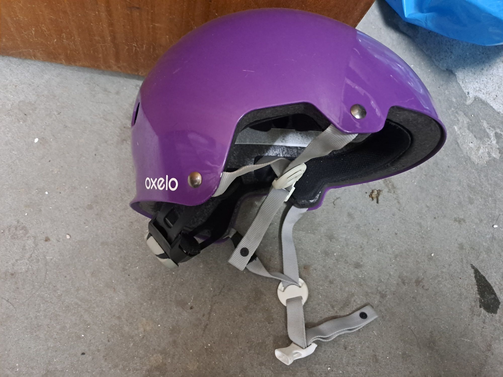 Patins linha criança + capacete [ Oxelo ]