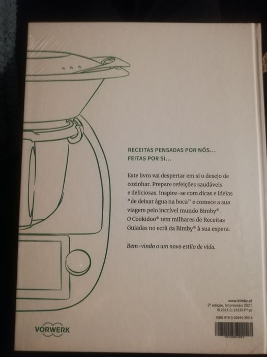 Livro Bimby Faz o que te apetece