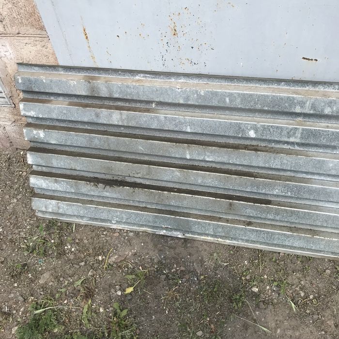 Профиль оцынкованый один лист длина 3 метра ширина 65 сантиметров