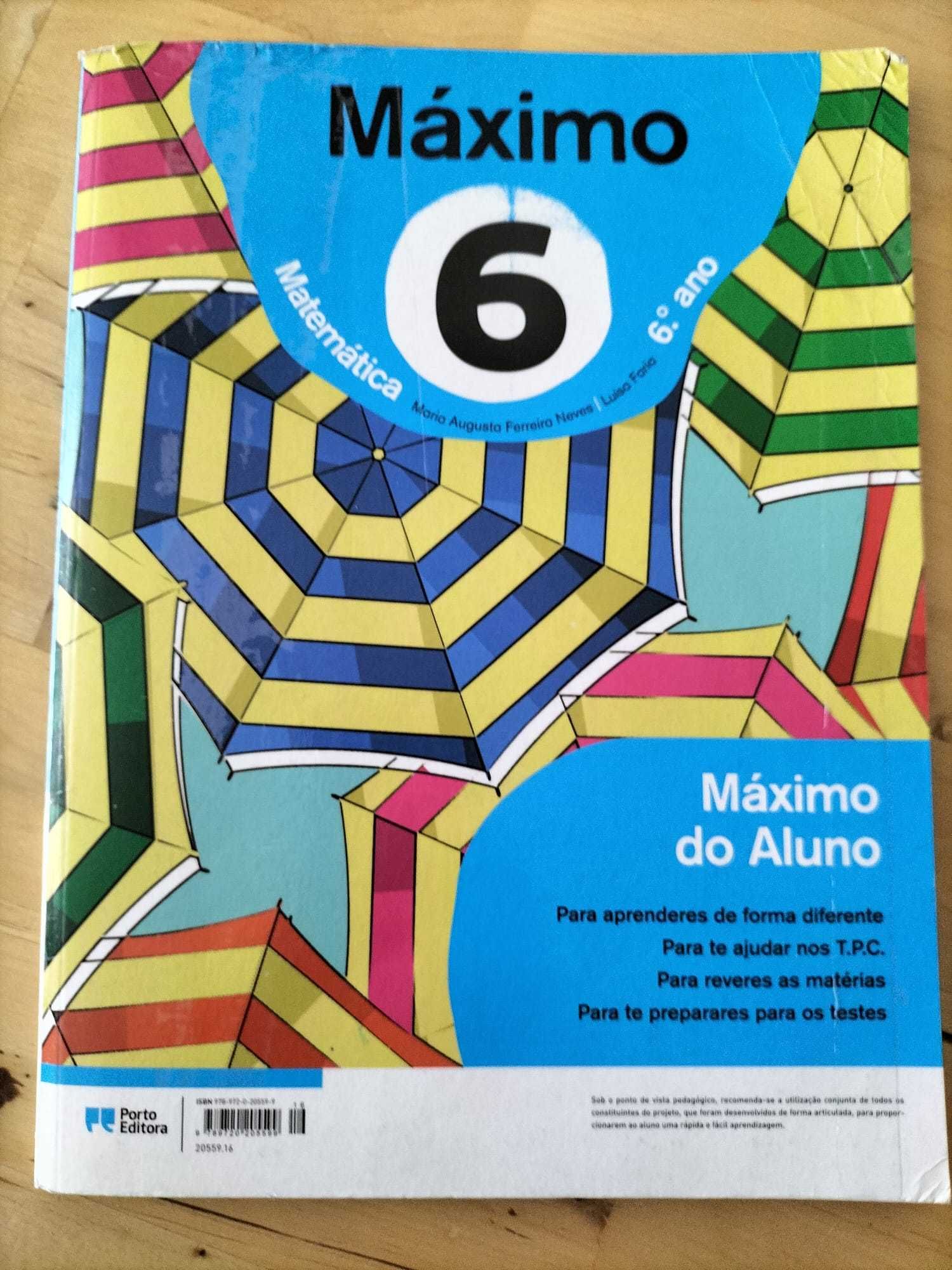 Caderno de Actividades Matemática 6º ano - Máximo