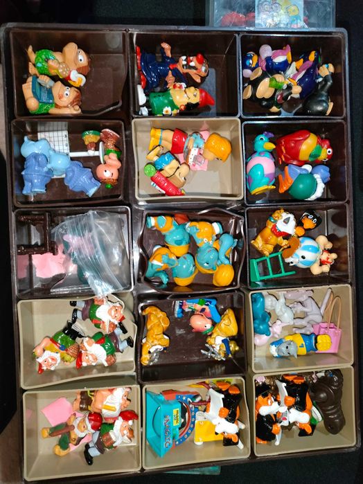 Kinder brindes coleccionáveis