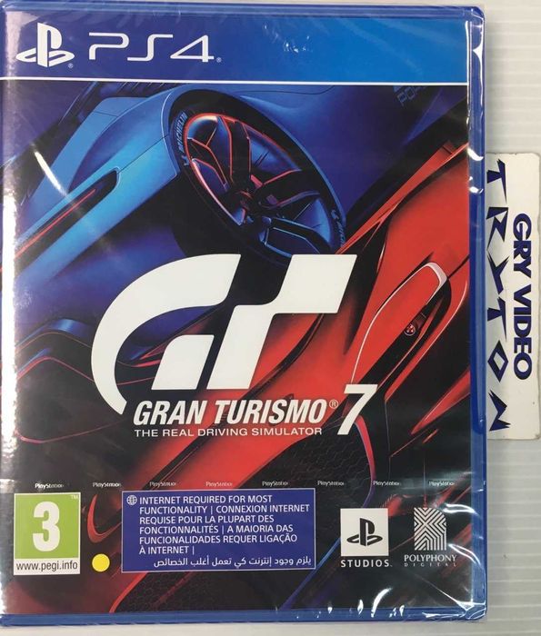 Gran Turismo 7 PL PS4 Nowa/ Poznań / Sklep /Zamiana/Sprzedaż