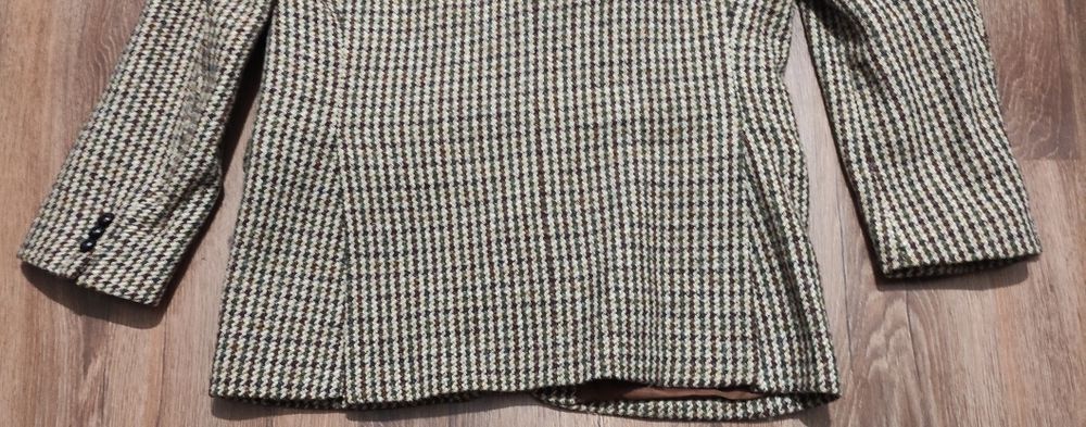 Harris Tweed wool blazer L