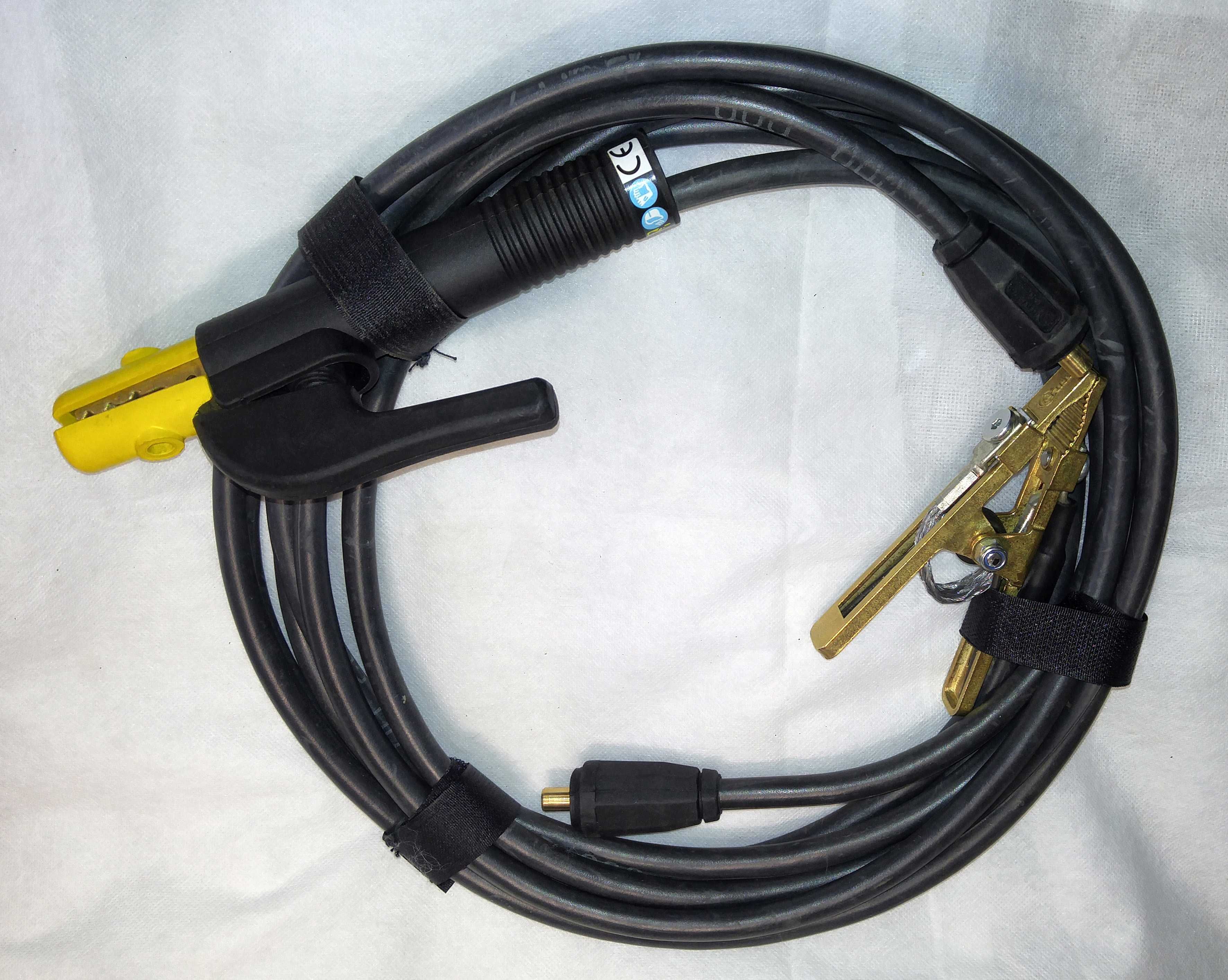 Комплект сварочных кабелей с держателем ESAB и массой для инвертора