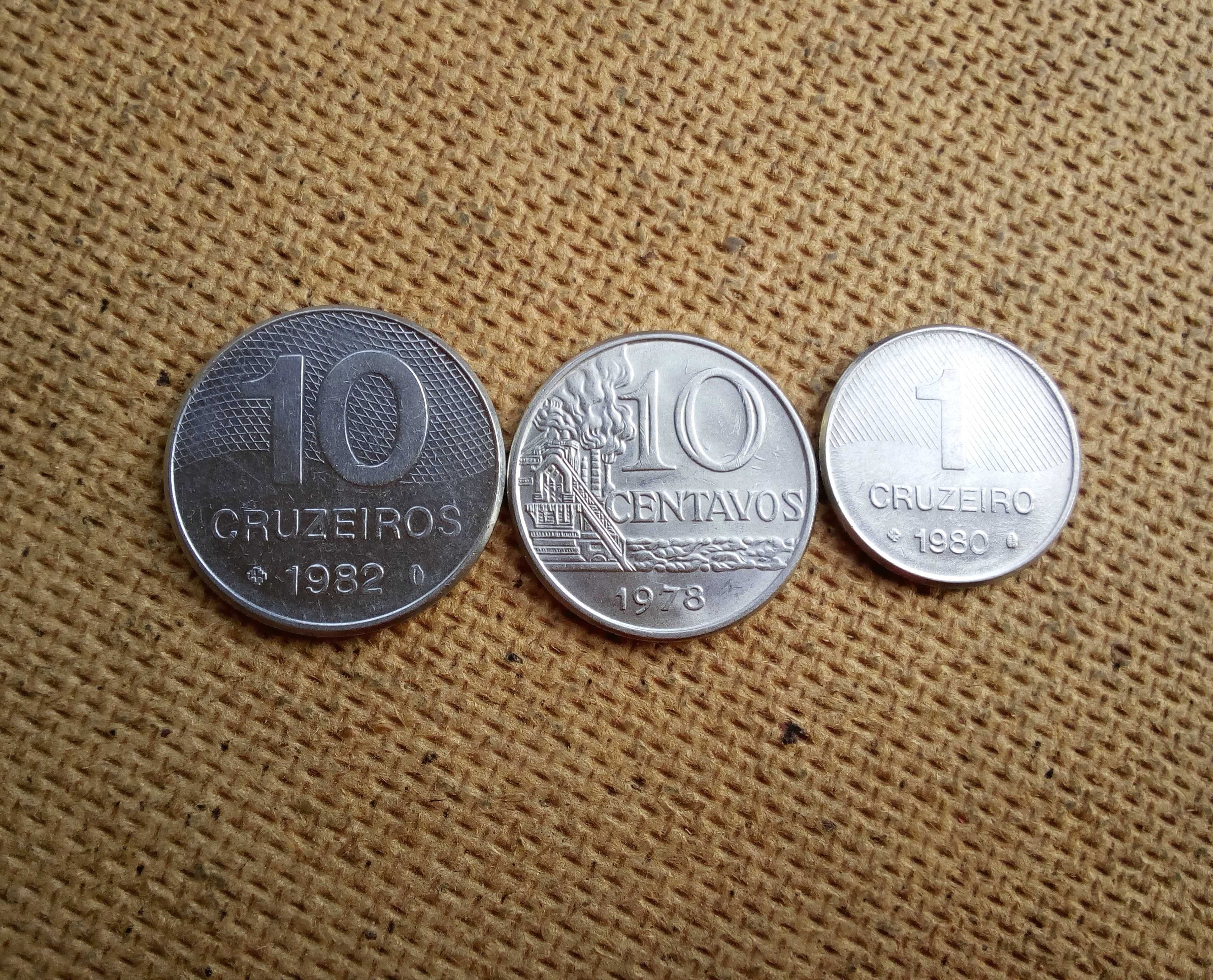 Монети Бразилія.Ціна за всі монети.