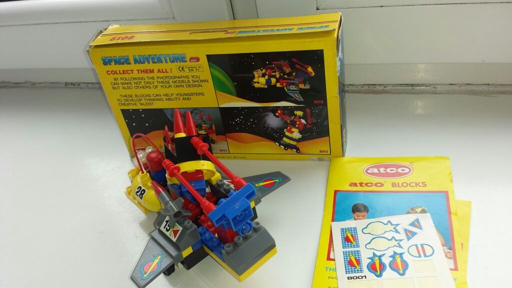 ATCO Space Adventure klocki rarytas
