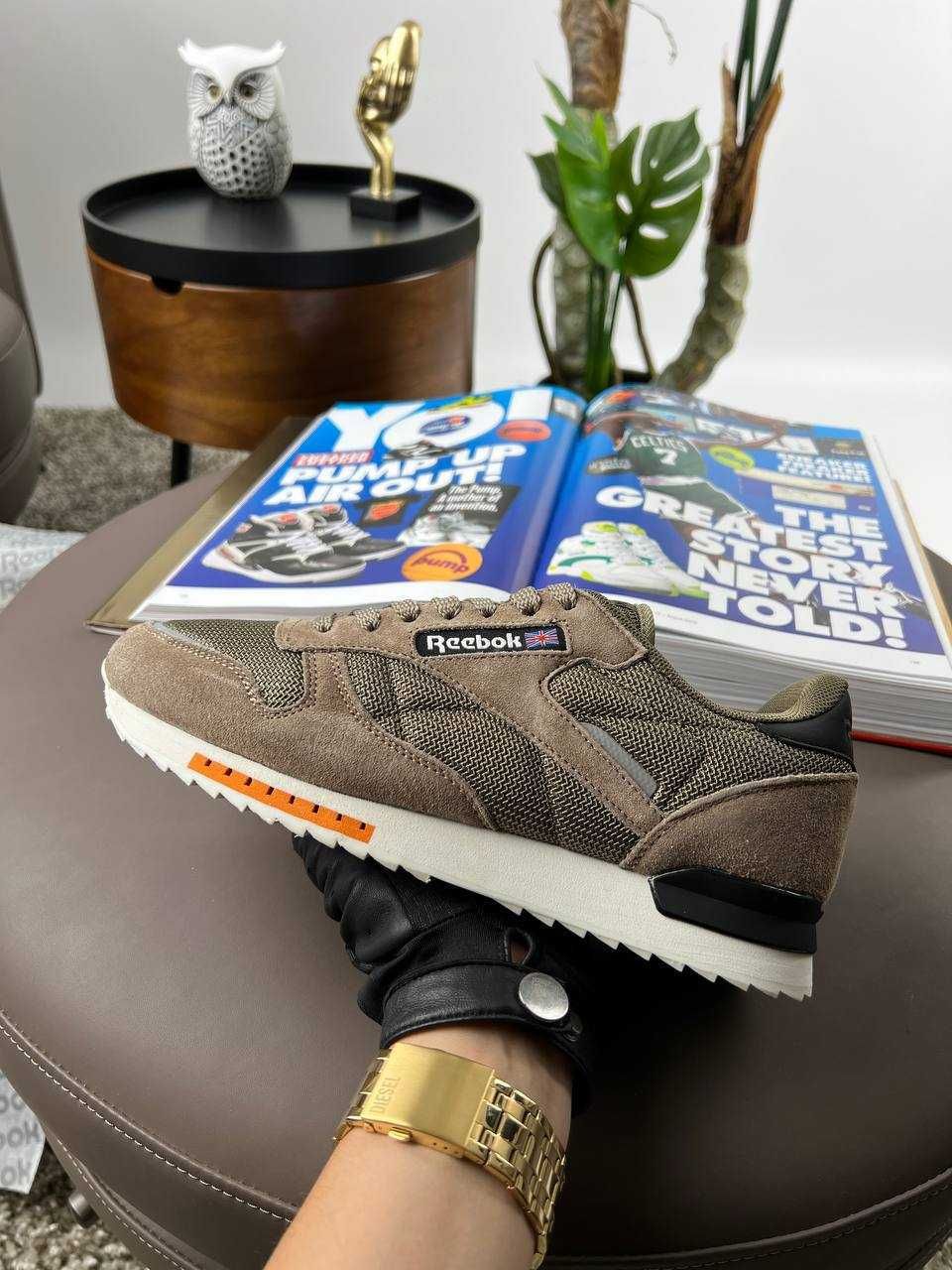 Чоловічі кросівки рібок Reebok Classic New Sand White [41-46]