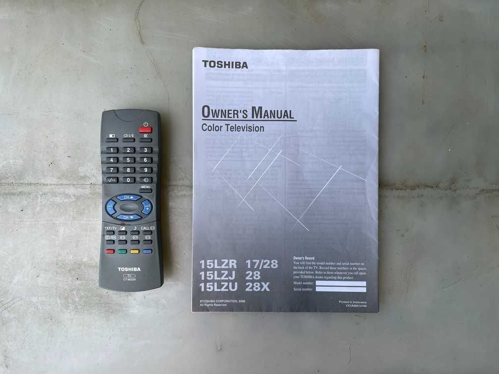 Телевизор / телевізор Toshiba / Тошиба 15LZR28