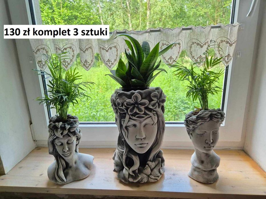 Doniczka donice ogodowe doniczki dekoracyjne donica głowa Krasnal