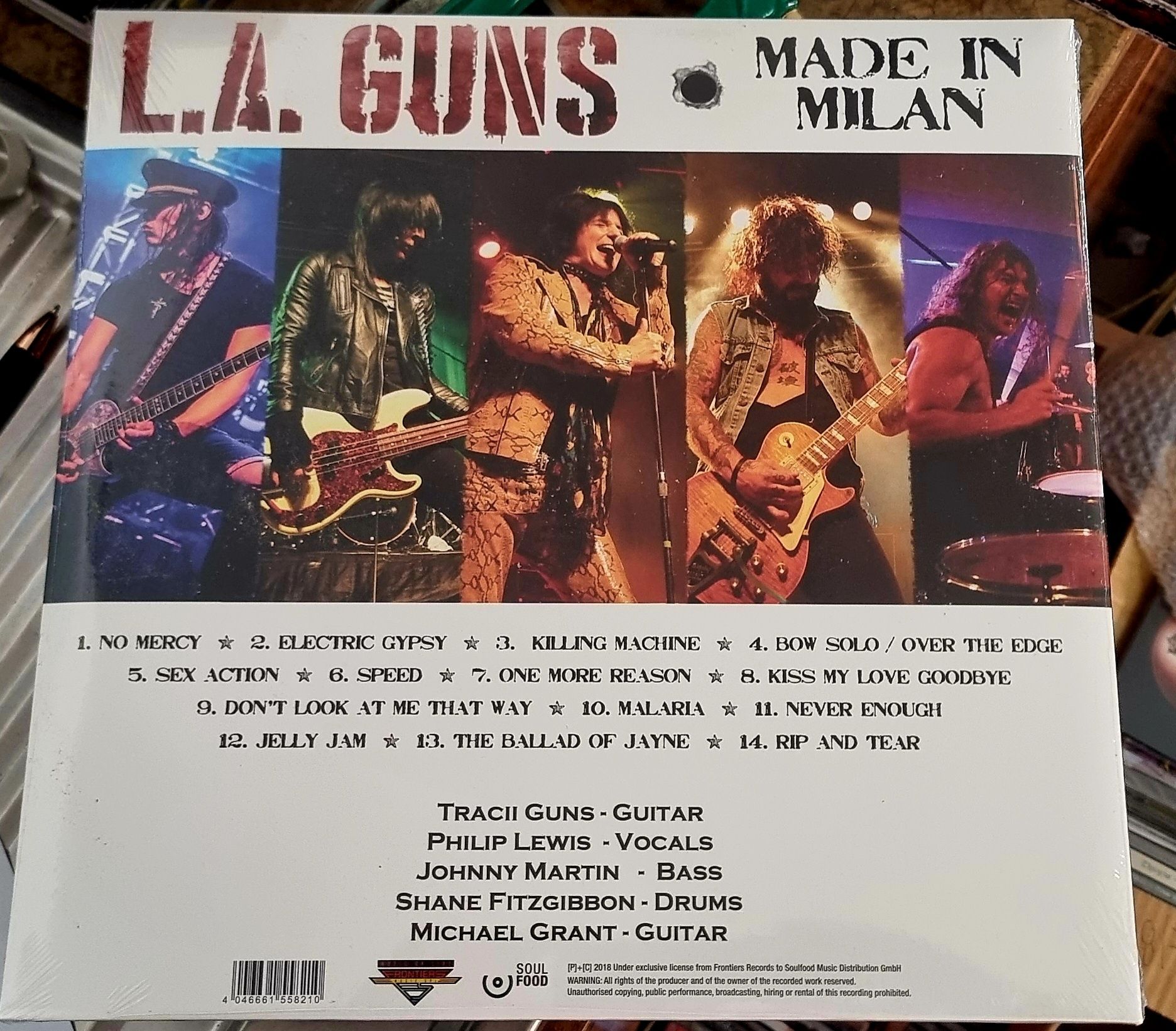 Disco duplo de Vinil L.A. Guns