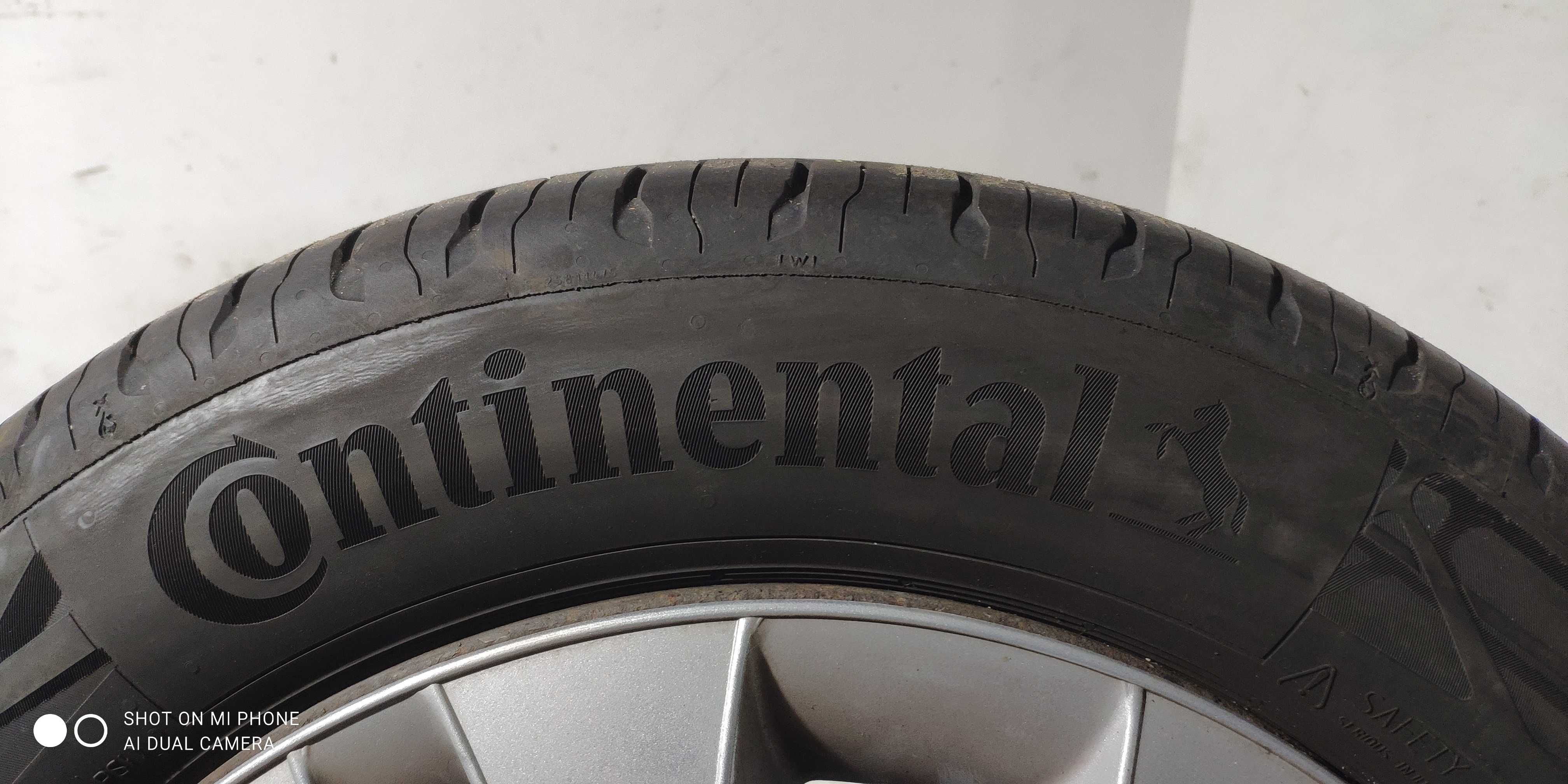 Koła opony felgi 195/60R15 CONTINENTAL lato 4x114,3 15 stalowe komplet