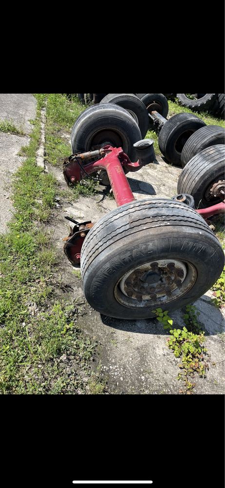 Osie Oś do przyczepy naczepy opony 19.5 SAF Mercedes ROR Duży wybór