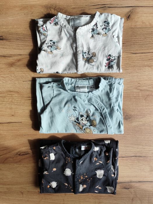 5 śpioszkow H&M + Sinsay r. 62