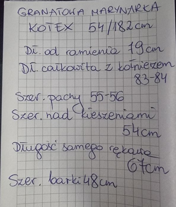 Męska marynarka Kotex 54