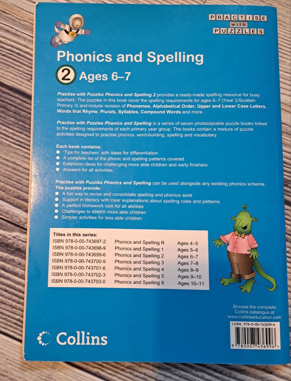 Collins. Phonics and Spelling. Новий посібник з англійської мови