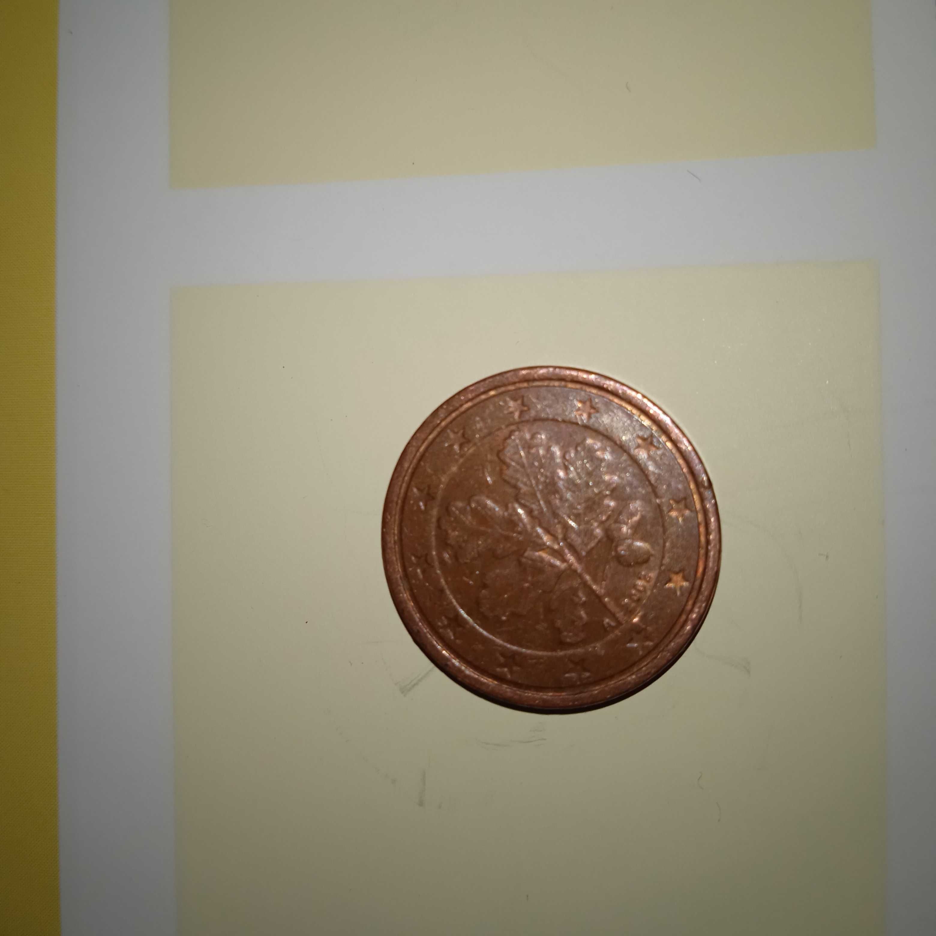 Vendo moeda de 1 centimo do ano 2002