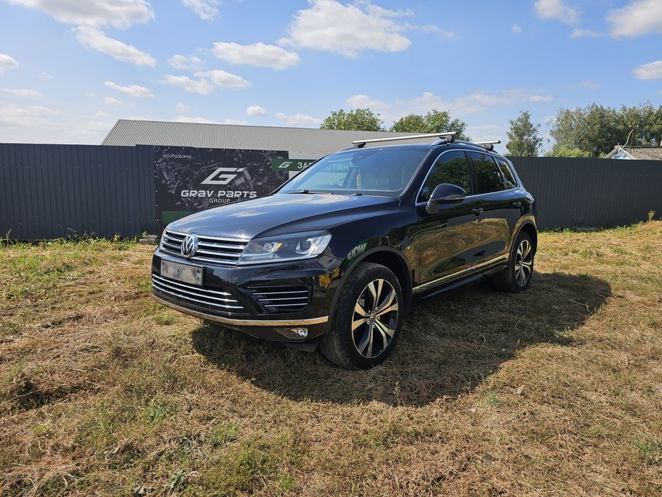 Разборка Капот Бампер Touareg 2015 R-Line LC9X Туарег CVV Туарег NF 2