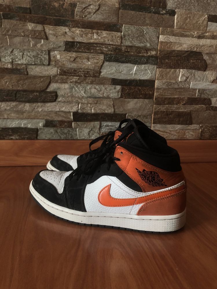 Air Jordan 1 Mid Shattered Backboard (Tamanho 42.5)