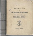 Estatuto do funcionalismo ultramarino – 2 vols-José Caramona Ribeiro