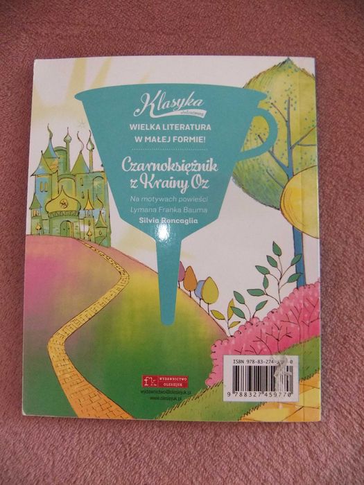 Czarnoksiężnik z krainy Oz , format 18 x 14 cm