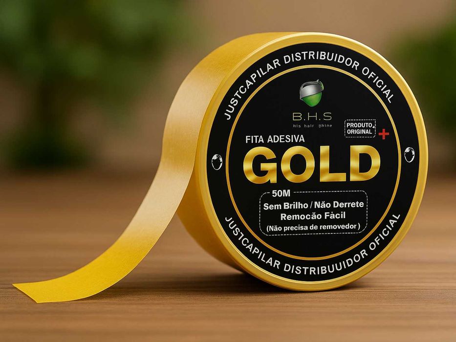 Fita Gold 50 mts BHS - proteses capilares