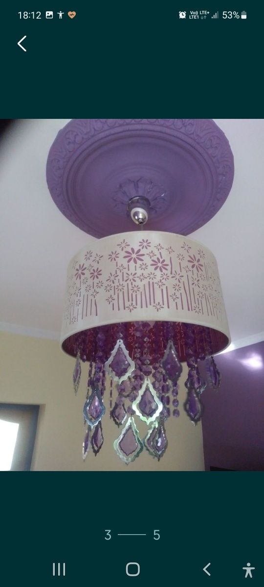 Lampa , żyrandol