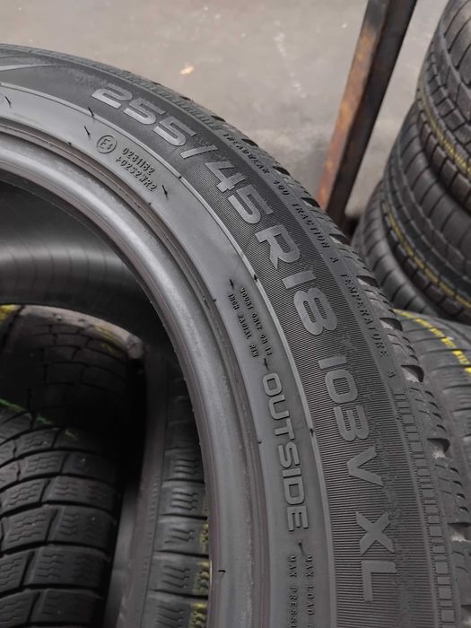 Шини бу 255/45 R18 Nokian WRA4 Комплект Зима