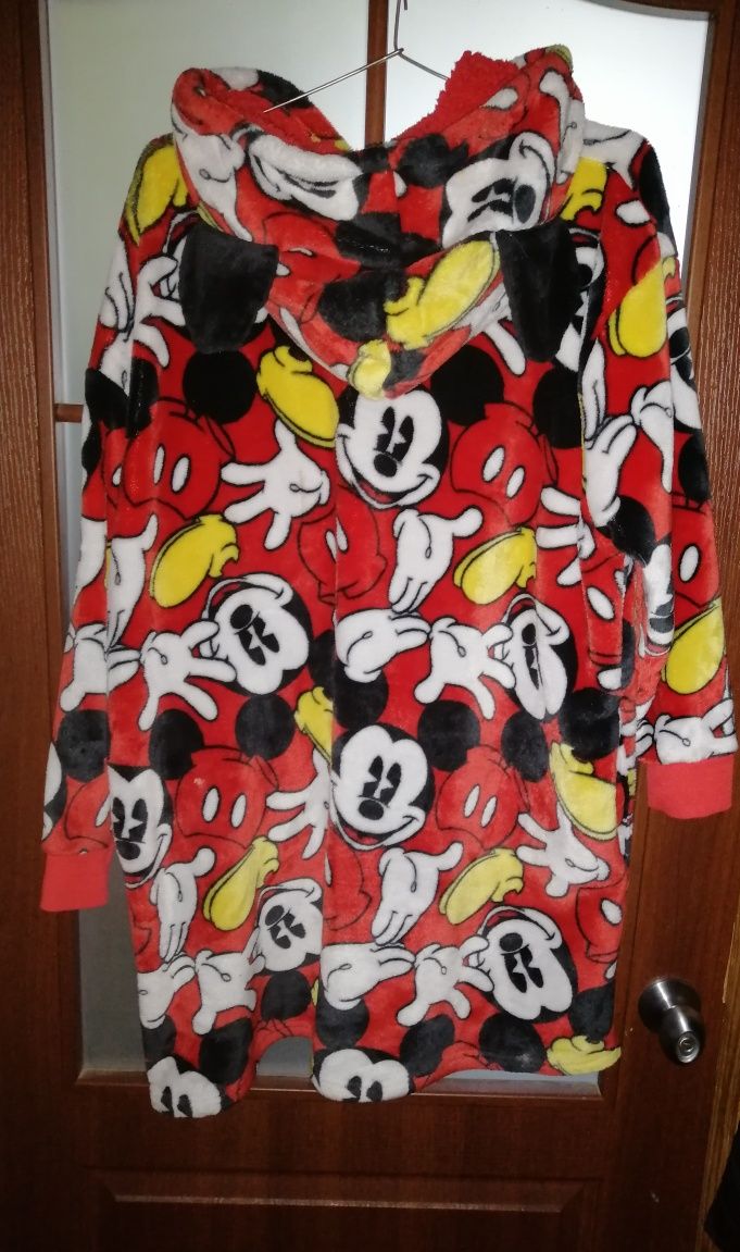 Тёплая флисовая рубашка Disney Snuddi. Микки Маус. Primark. e