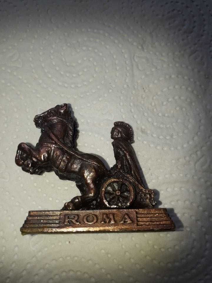 Rzymski Rydwan Veronese Miniatura z brązu