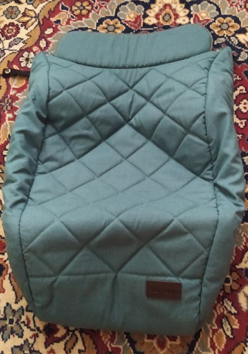 Накидка на ніжки  та москітна сітка для коляски carello bravo  зелена