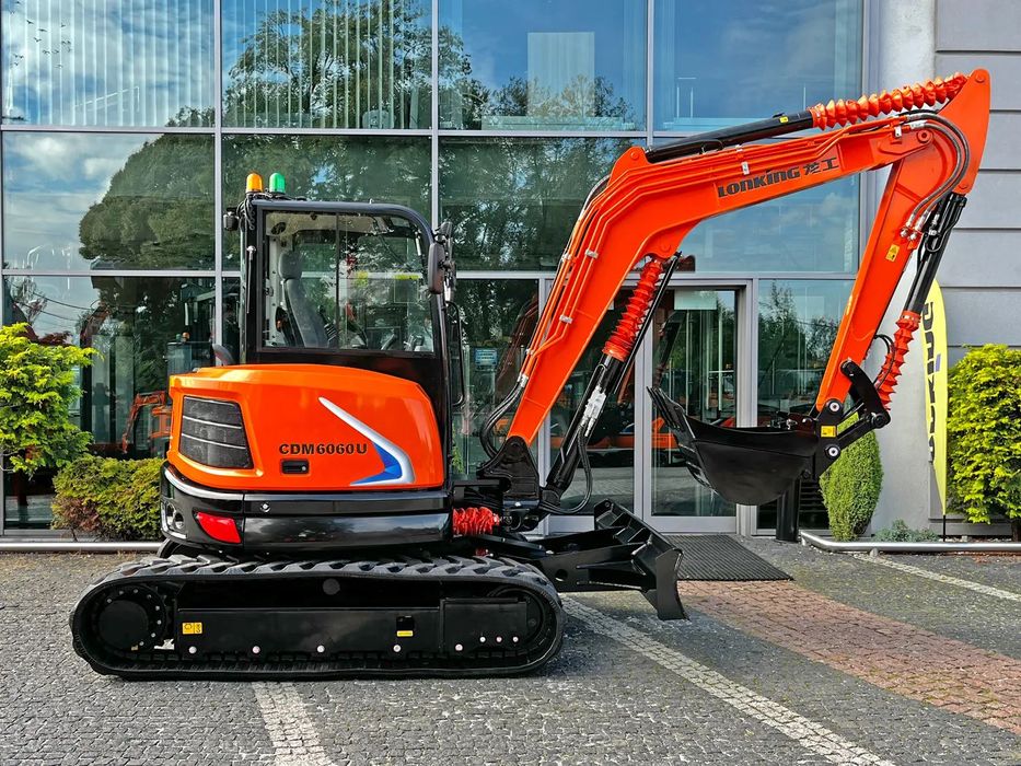 Lonking CDM6060U  Koparka gąsienicowa 5700kg Lonking CDM6060U | Kubota V2607 jak JCB