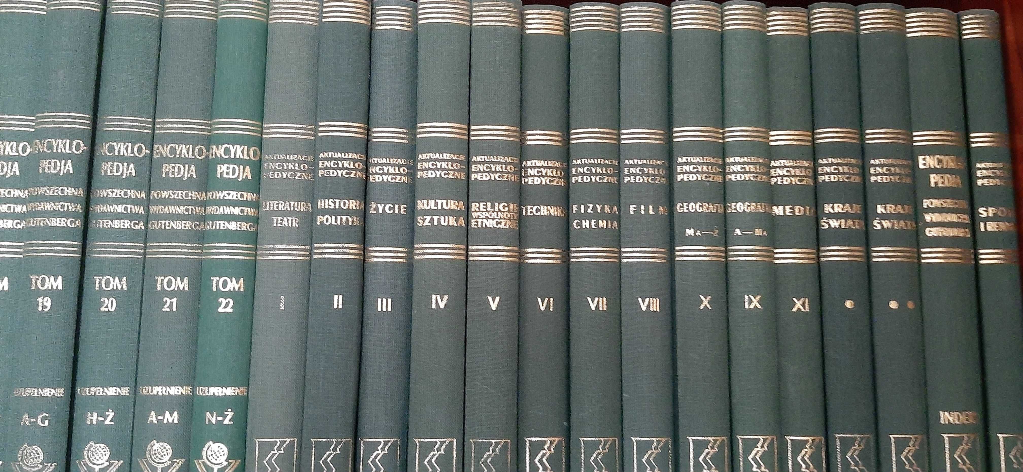 Wielka encyklopedia Gutenberga, reprint wyd. Kurpisz, komplet, unikat