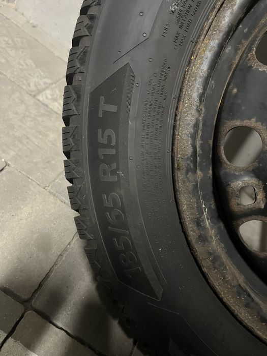 Koła nowe opony zimowe felgi 5x100 185/65 r15 Barum Seat, VW, Skoda