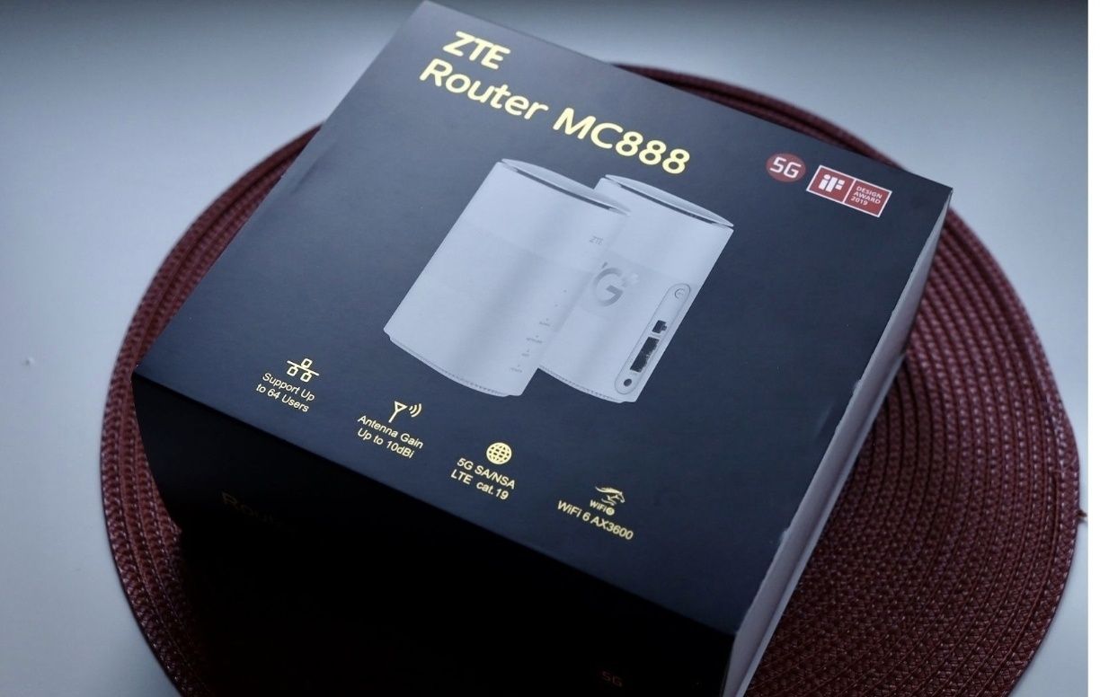 router ZTE mc888 LTE , 5G Ultra ,pasmo C