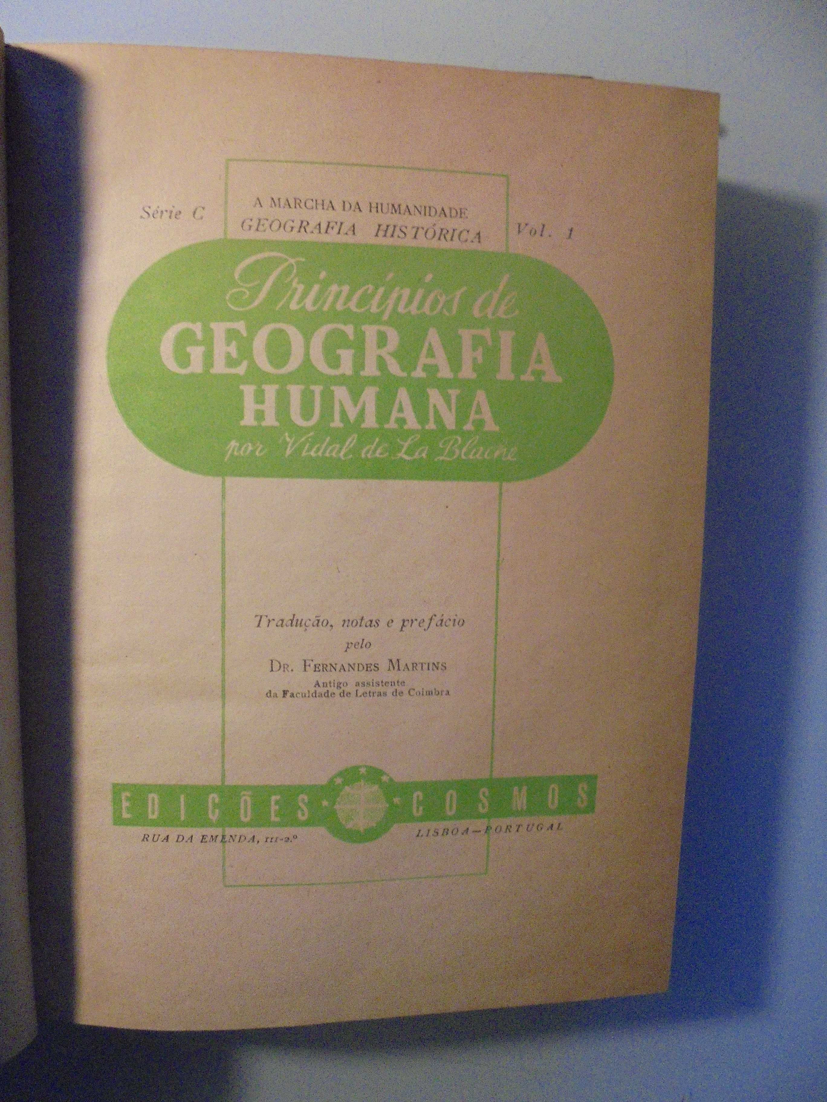 Blache (Vidal de la);Princípios de Geografia Humana