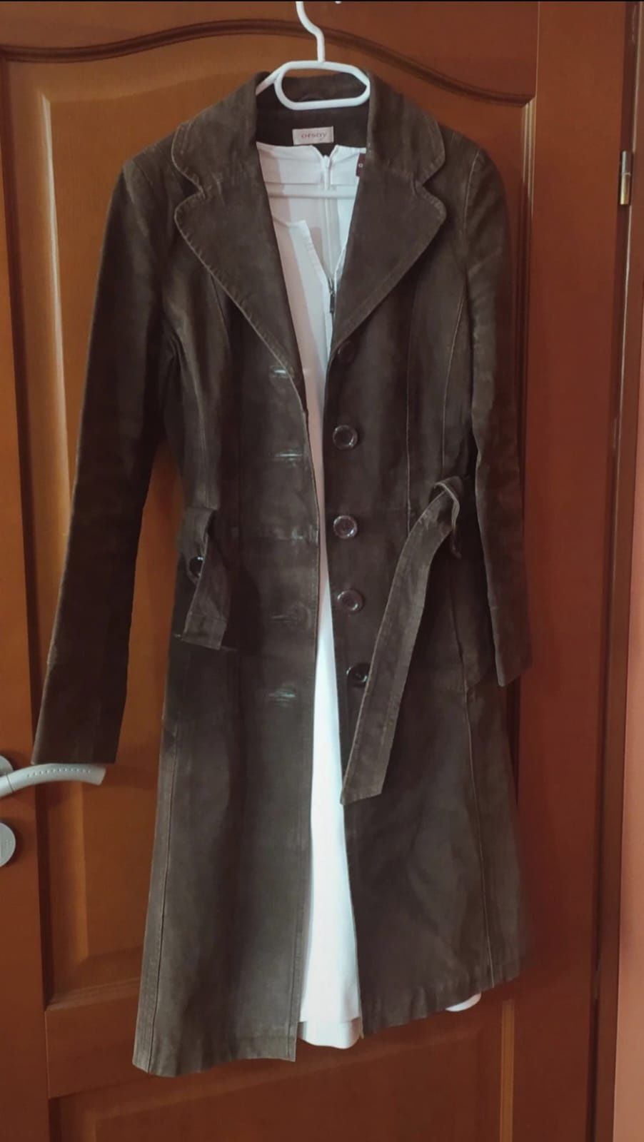 Płaszcz zamszowy firmy Orsay rozmiar 36