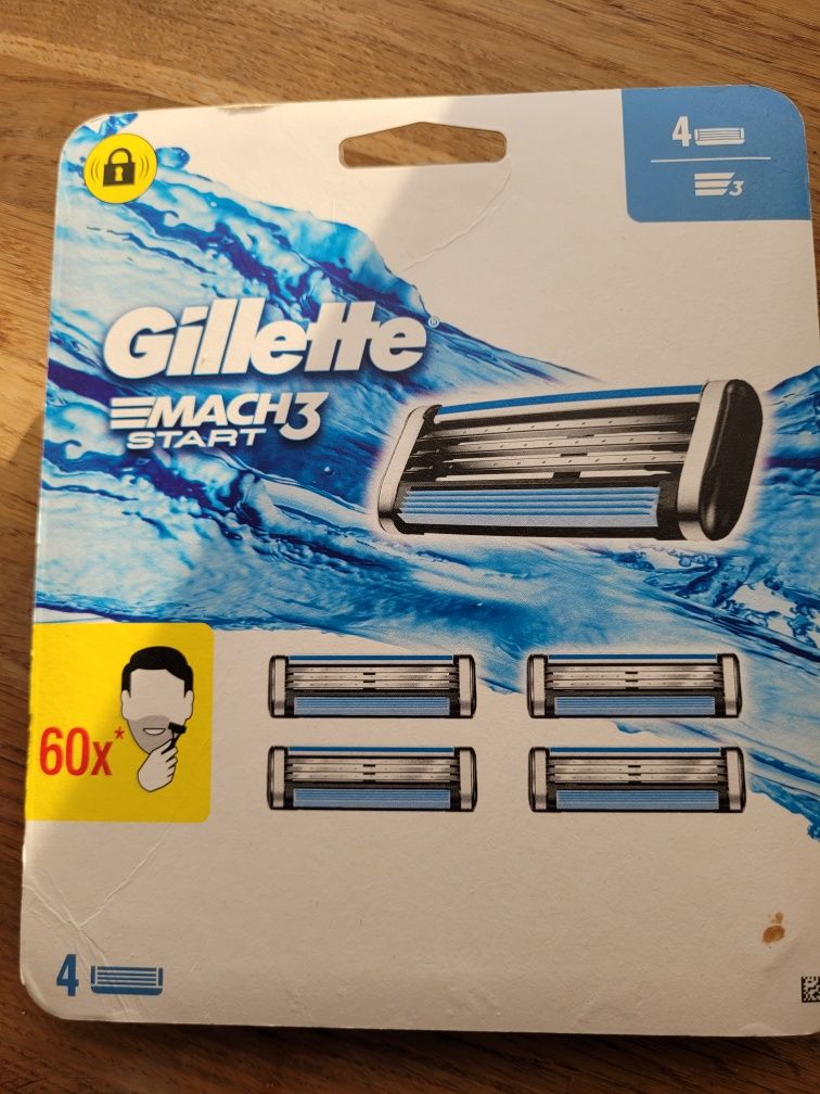 Gillette Mach 3 wkłady 4 szt
