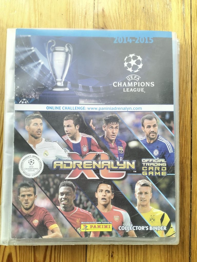 Album z kartami piłkarskimi Champions League 2014/15