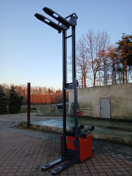 Paleciak elektryczny Linde L 14 AP 430 cm 1400 kg wózek widłowy L14