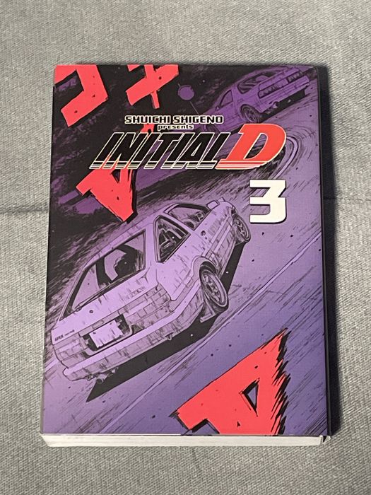 Manga Initial D tom 3