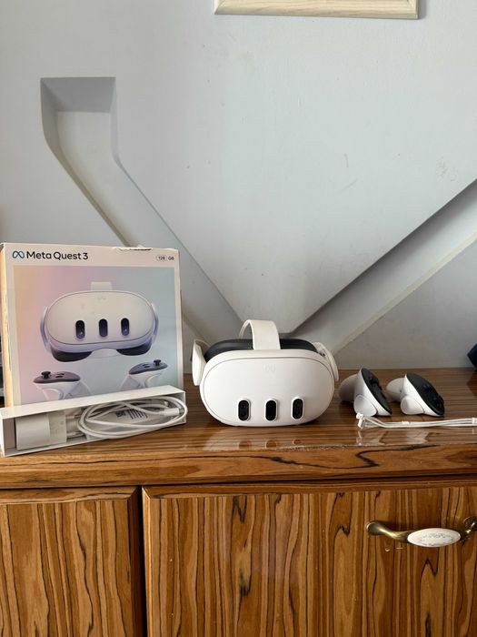 Gogle Meta Oculus Quest 3 128GB VR wirtualna rzeczywistość Okulary